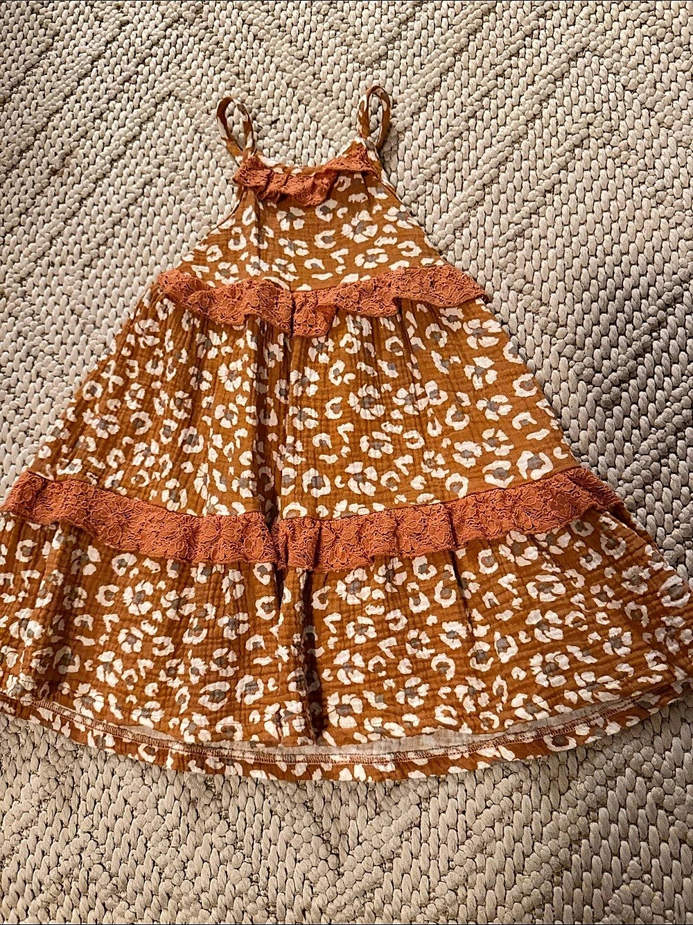 Toddler Animal Print Mini Dress 2T